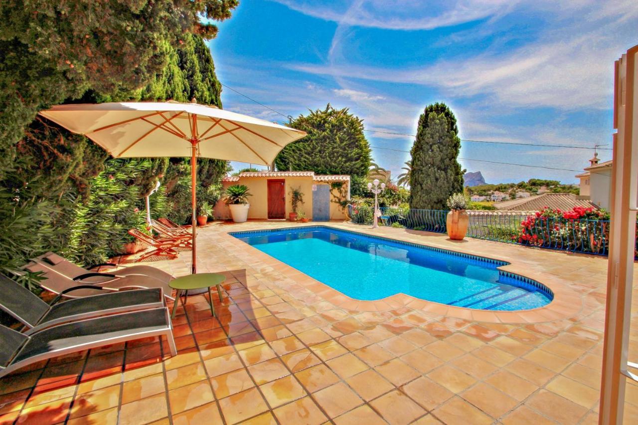 Los Terribles - Sea View Villa With Private Pool In Бениса Экстерьер фото